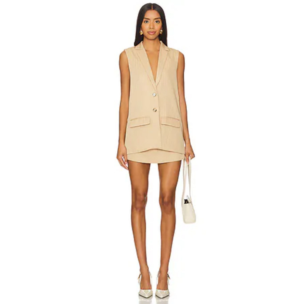 ALL THE WAYS Zoe Skirt Set in Tan